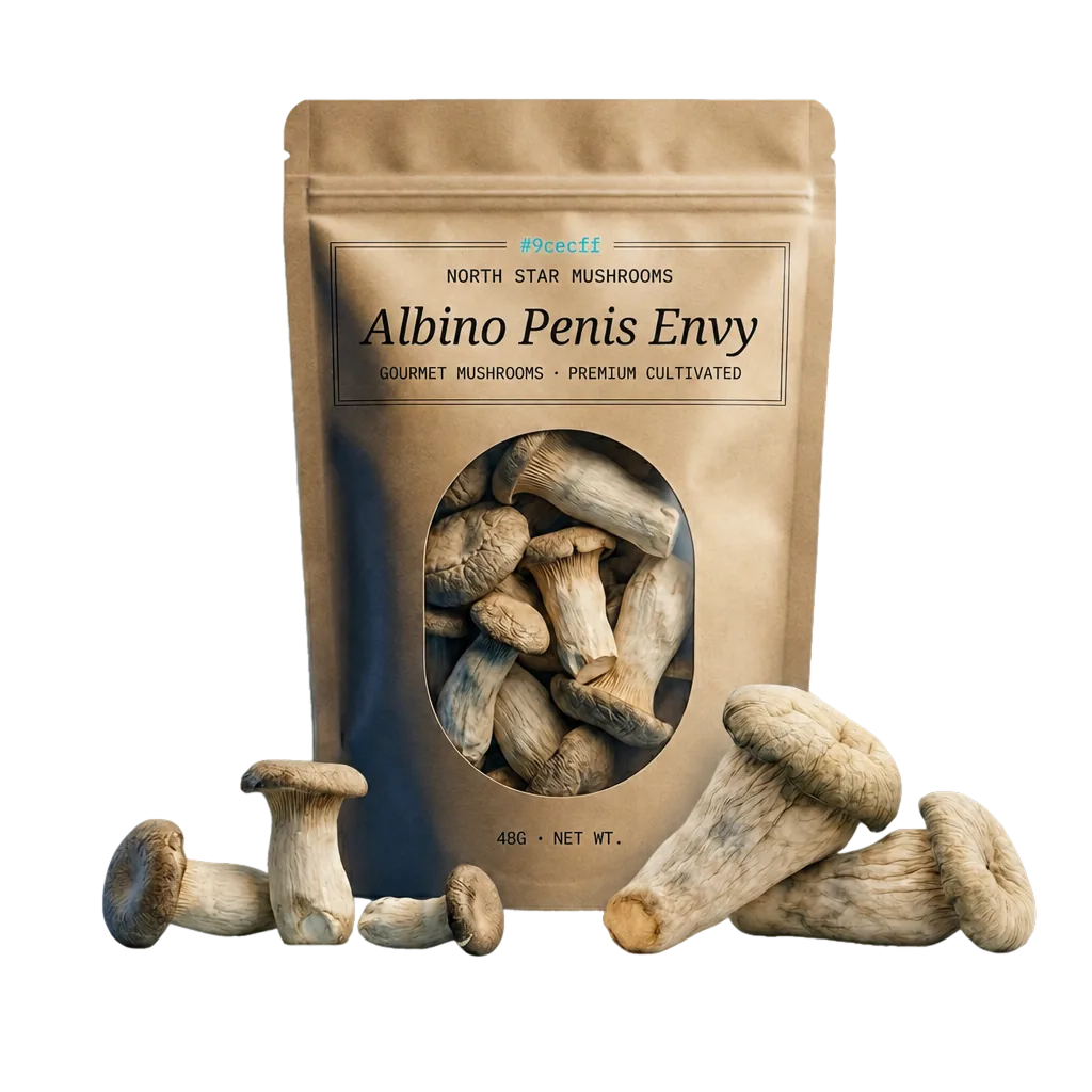 Albino Penis Envy — Dried Magic Mushrooms